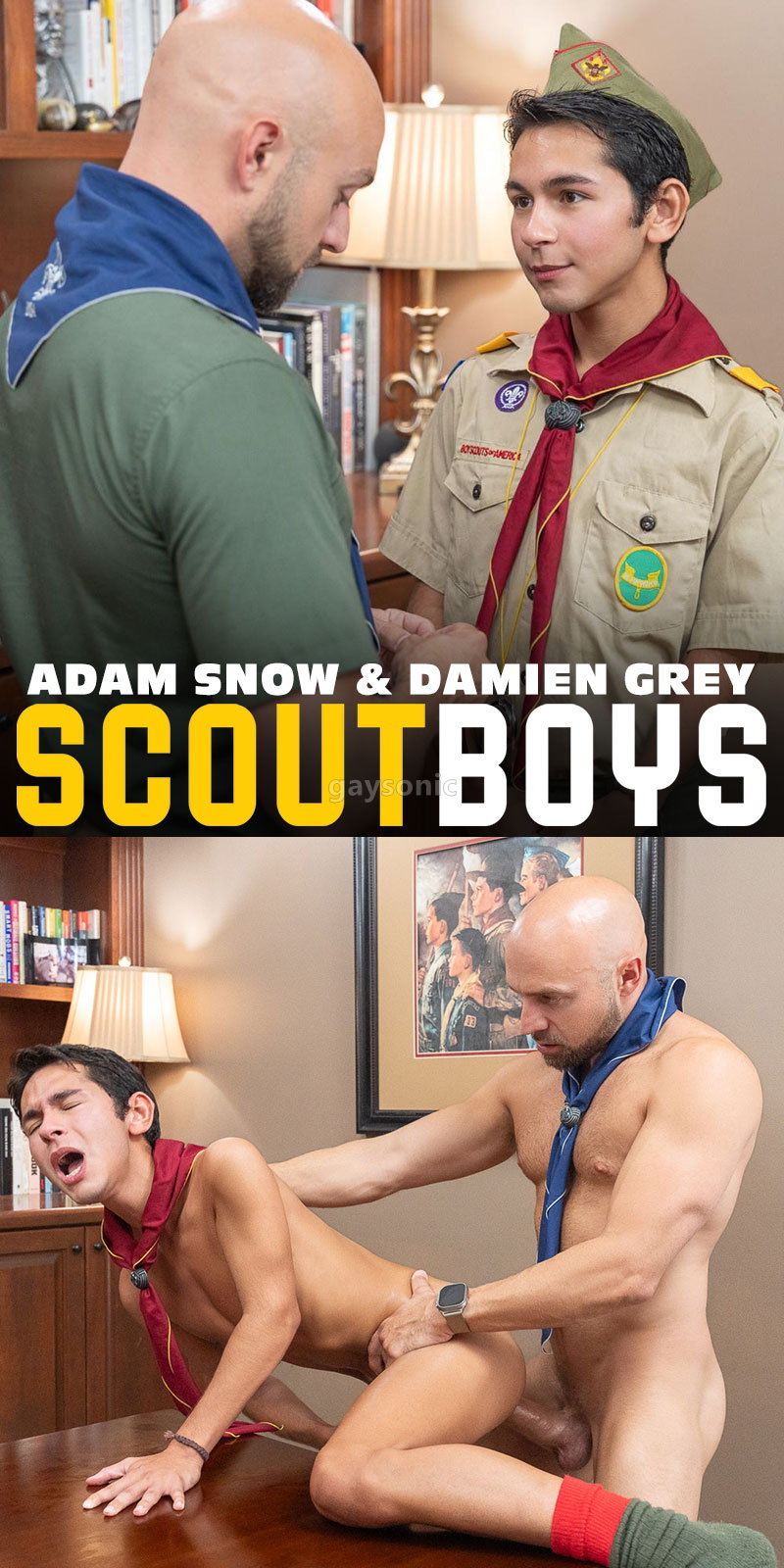 ScoutBoys - Scout Damien CHAPTER 1: The Pledge – Adam Snow & Damien Grey