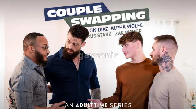 AdultTime - Zak Bishop, Cyrus Stark, Alpha Wolfe, Dillon Diaz - Couple Swapping: A You Two Are Still Younga