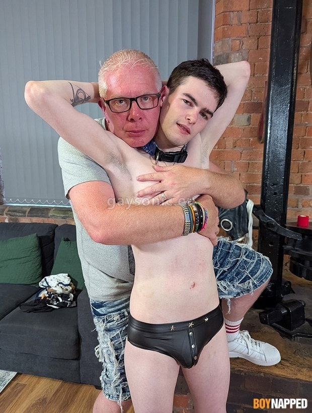 Promo image: BoyNapped Tyga, Mitch Schif, Sebastian Kane - Kinky Twink Boy Comes To Play! - Part 1
